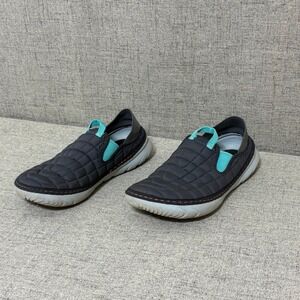 Merrell Hut Moc Shoe Women 9 Slip On Quilted Water Resistant Slipper Turquoise